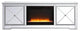Elegant MF60172S-F2 Modern 72" Mirrored Tv Stand