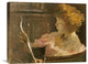 "Jesse Steele Reading" Stretched Canvas Giclee by John White Alexander, 22"x18"