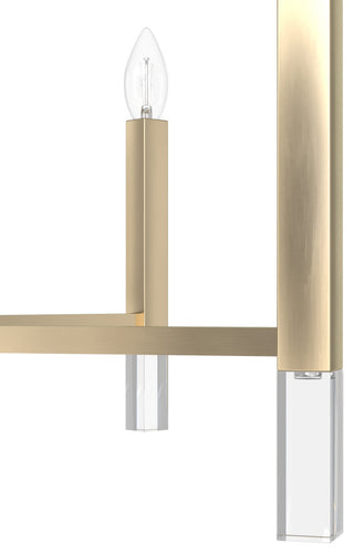 Hunter Sunjai Alturas Gold 9 Light 2-Tier Chandelier Light