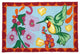 JellyBean Accent Rug Hummingbird