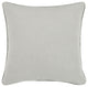 Camille Linen Sham, Gray, Euro Size