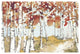 "Festive Foliage X" Digital Paper Print by Anne Tavoletti, 50"x34"