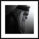 "The Monk" Framed Digital Print by Robert Semnic, 30x30"