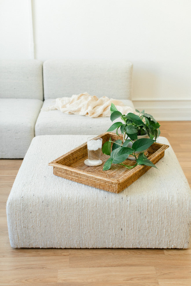 Avira Woven Boro Ottoman