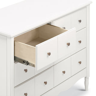 Liberty 6-Drawer Assembled Dresser, Warm White