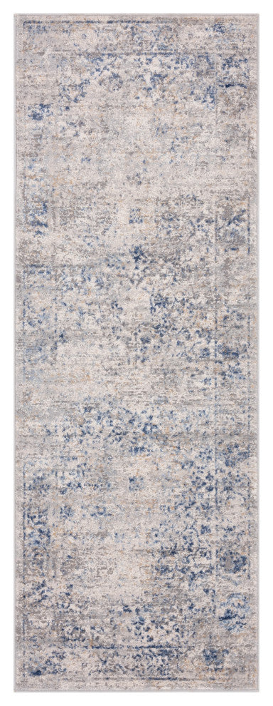 United Weavers Austin Clark Blue Runner Rug 2'7" x 7'4