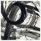 "Roller Coaster II on White" Digital Paper Print by Albena Hristova, 32"x32"