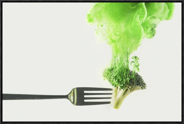Disintegrated Broccoli, 30"x20"