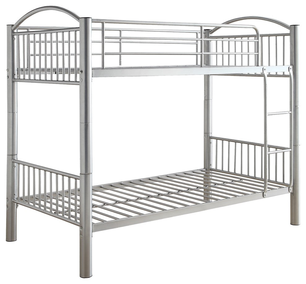 Acme Cayelynn Twin/Twin Bunk Bed Silver