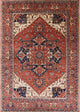 Ahgly Company Indoor Rectangle Mid-Century Modern Area Rugs, 2' x 4'