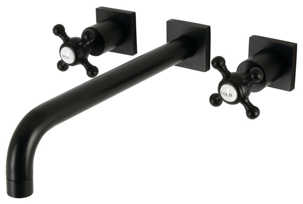 KS6050BX Wall Mount Tub Faucet, Matte Black