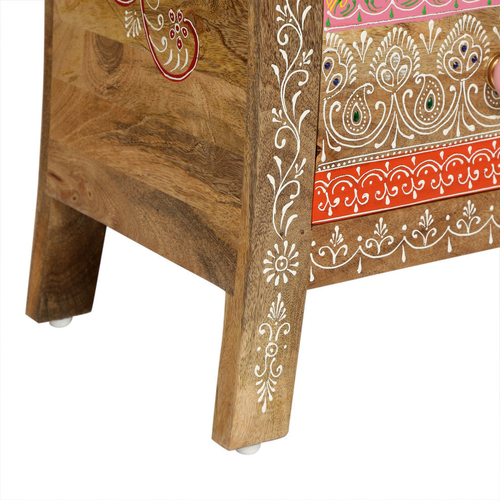 Ingersol Mango Wood Nightstand
