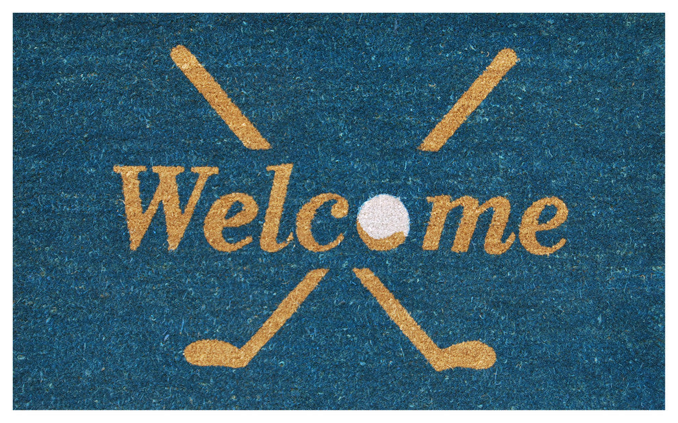 Golf Welcome Doormat 24" x 36"