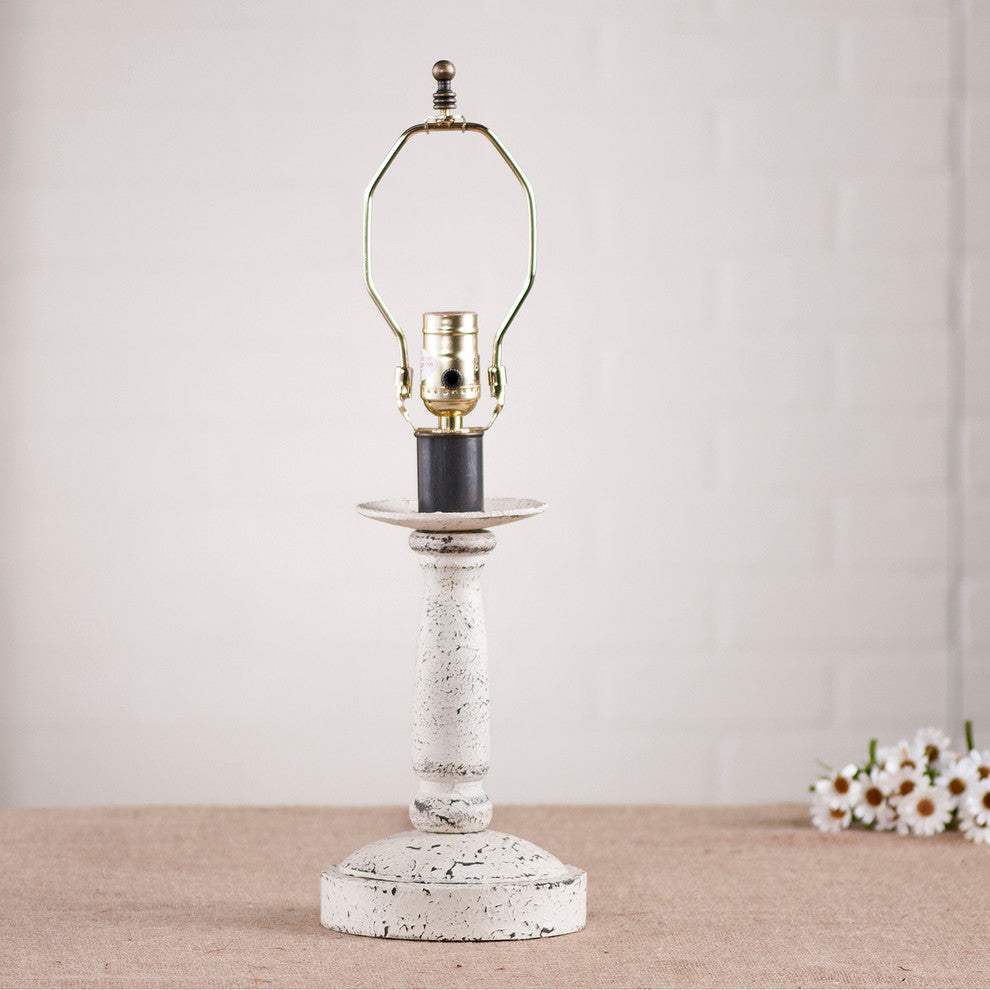 Butcher's Chamberstick, Vintage White