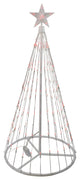 4' Red LED Lighted Show Cone Christmas Tree Outdoor Decoration