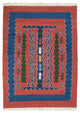 New Handwoven Turkish Kilim Rug 5' 8" x 7' 10", 68 in. x 94 in.