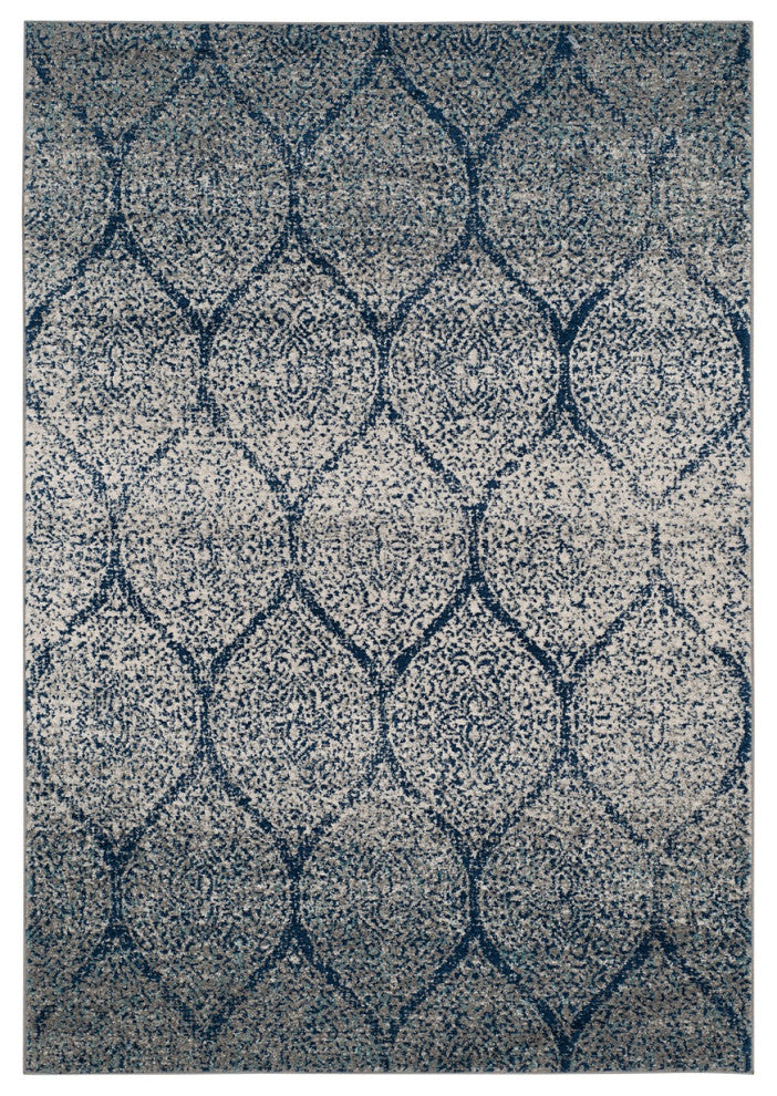 Safavieh Madison Mad604G  Rug, Navy/Silver, 12'0"x15'0"