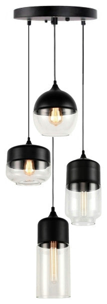 MIRODEMIÂ® Roquebrune-Cap-Martin Loft Chandelier for Kitchen, C4d