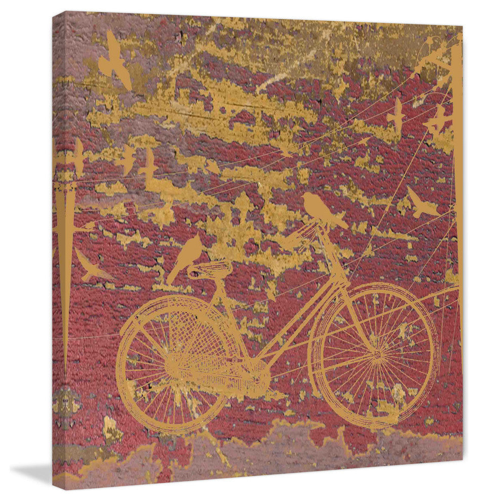 "Secret Moments IV" Painting Print on Canvas by Irena Orlov