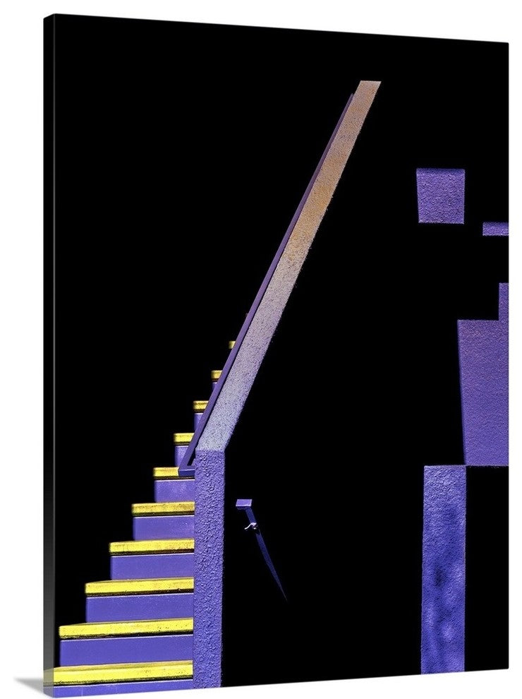 "Fade to Black" Wrapped Canvas Art Print, 12"x16"x1.5"