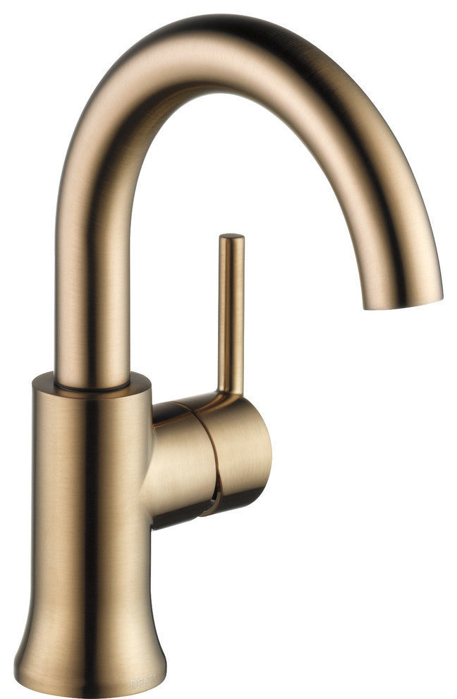 Delta Trinsic Single Handle High-Arc Faucet, Champagne Bronze, 559HA-CZ-DST
