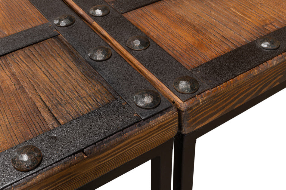 Antique Door Coffee Table Extra Large Size Reclaimed Wood
