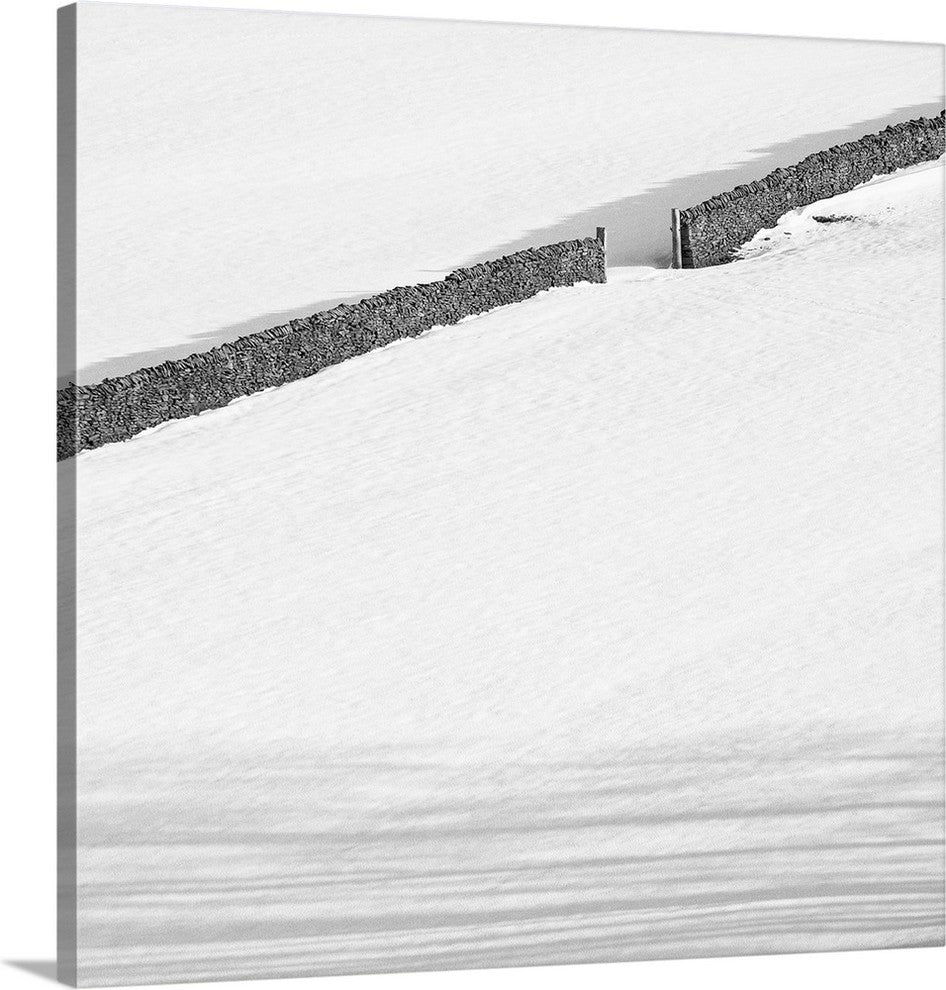 "Dales Divide" Wrapped Canvas Art Print, 35"x35"x1.5"