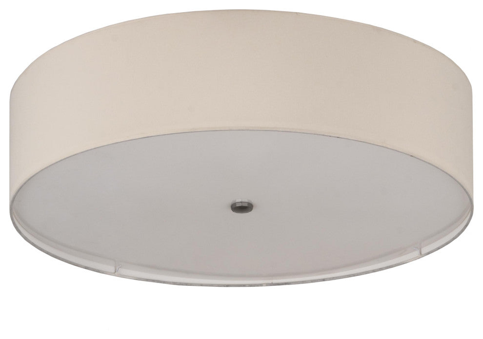 30 Wide Cilindro Textrene Flushmount