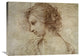 "Profile of a Woman" Artwork, 32" x 24"