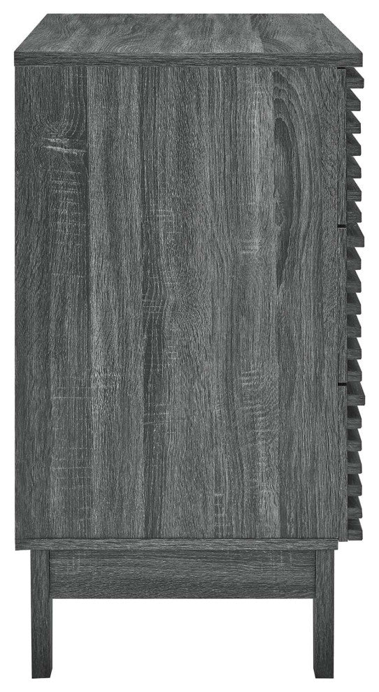 Render 3-Drawer Bachelor's Chest, Charcoal