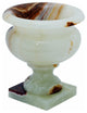 Phoebe Planter, Light Green Onyx