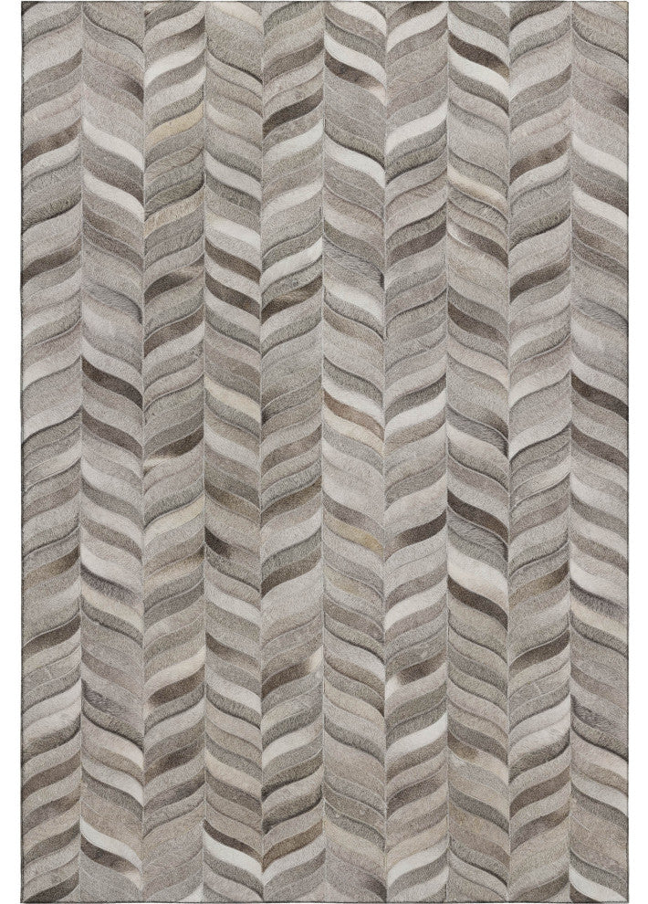 Addison Premium Washable Mayfield AMF106 Gray 3' x 5' Rug