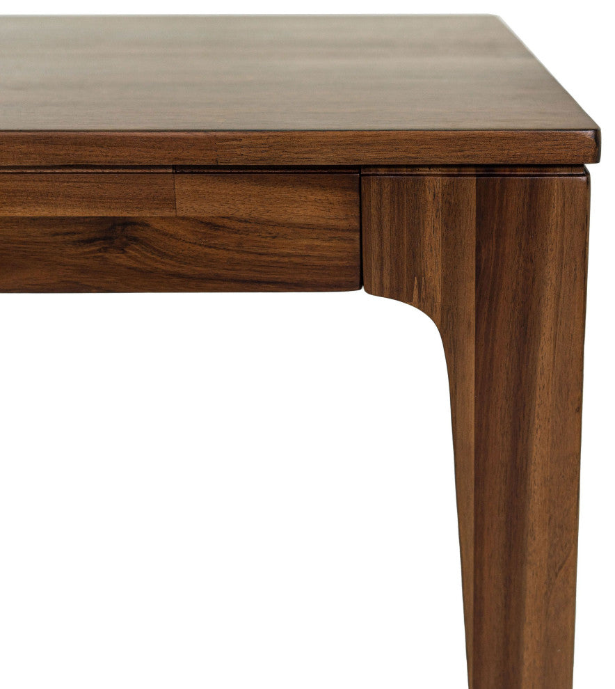 Allure 72" Wide Acacia Wood Dining Table, Brown