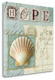 "Beach Journal IV" By Wild Apple Portfolio, Giclee Print on Gallery Wrap Canvas