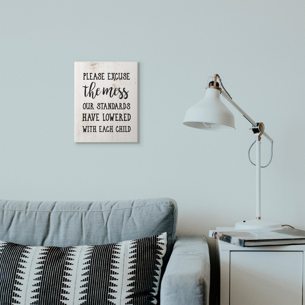 Funny Word Home Family Te"xtured Design, 10"x15"