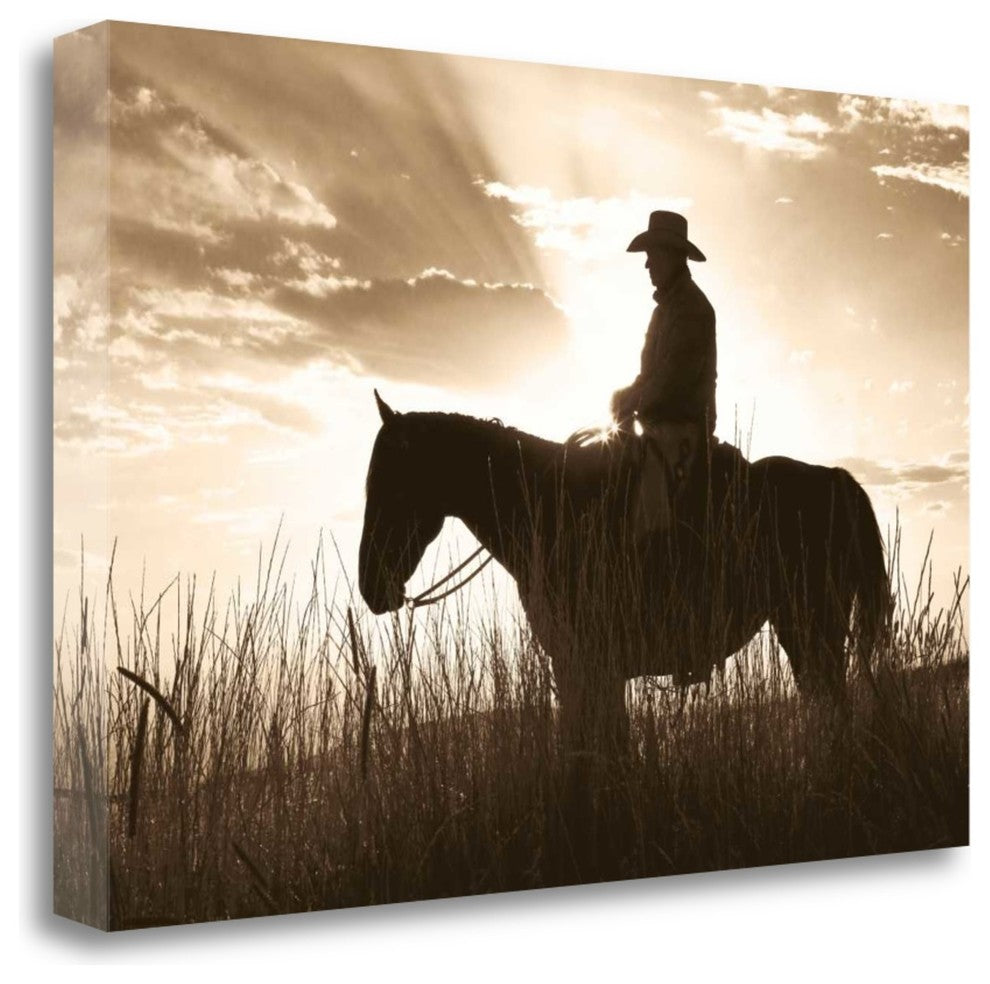 "Days End" By Wendy Caro, Giclee Print on Gallery Wrap Canvas, Ready to Hang