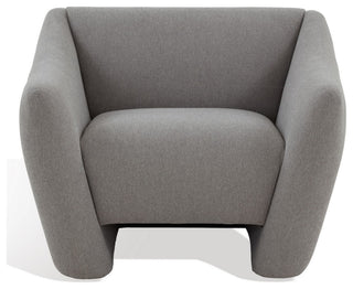 Safavieh Couture Stefanie Modern Accent Chair, Light Grey