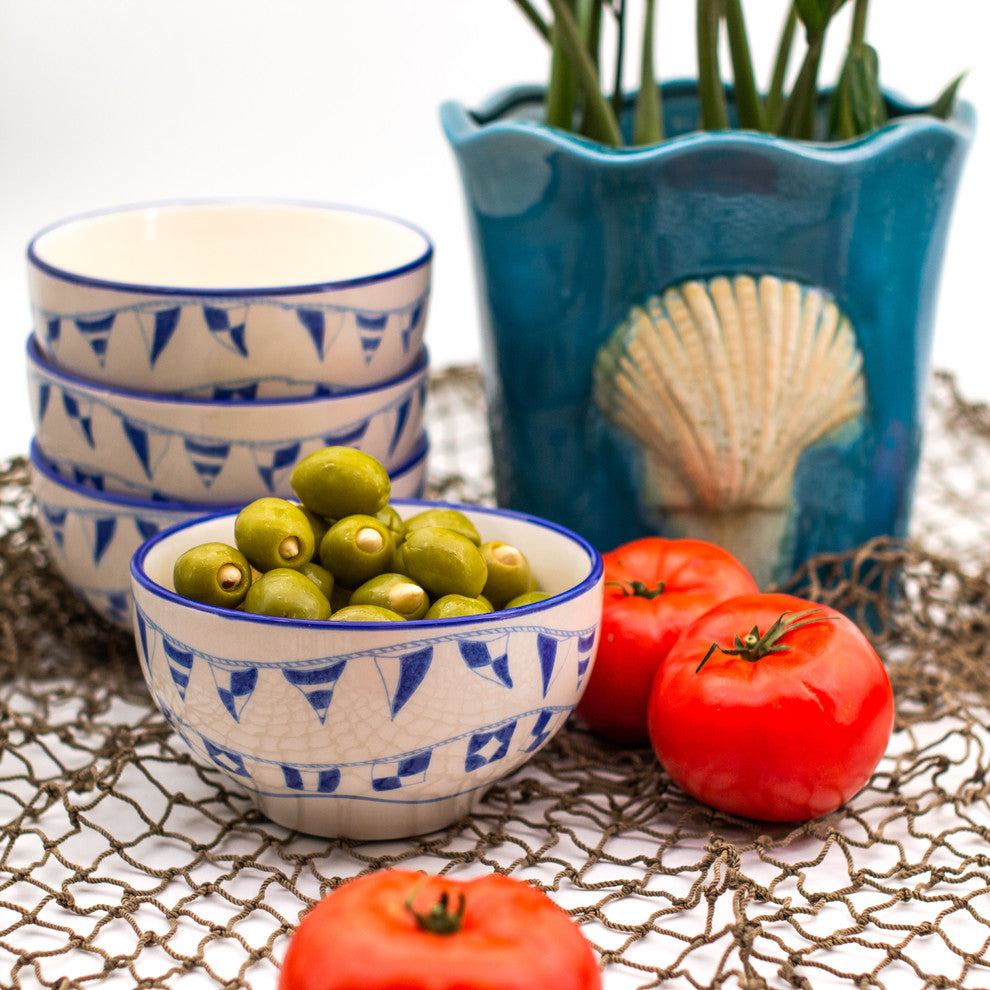 Ahoy 4 Piece Cereal Bowl Set