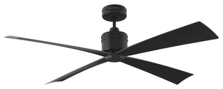 Launceton 56" Ceiling Fan in Midnight Black