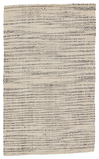 Jaipur Living Almand Natural Solid White/Black Area Rug, 9'x12'