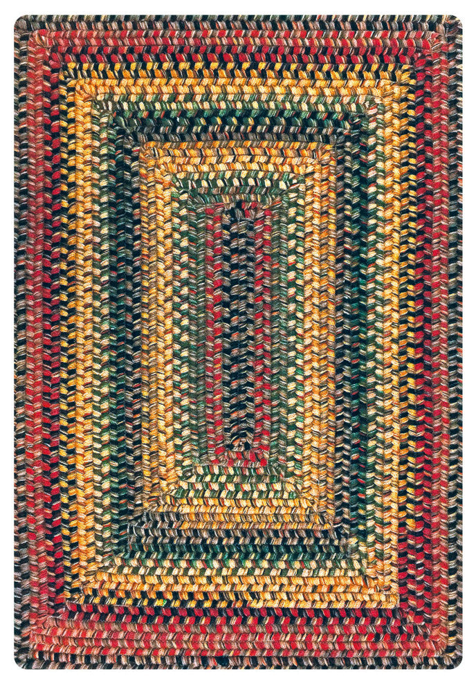 Homespice Decor - 22 x 72" Rectangular Budapest Wool Braided Runner