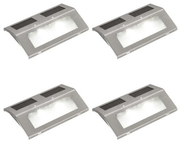 vidaXL Solar 4 x Stair Lamp