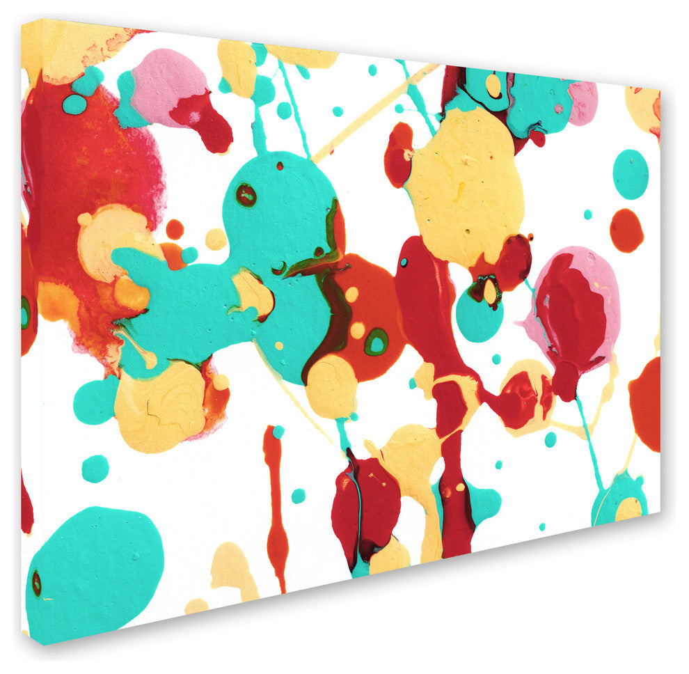 'Paint Party 4' Canvas Art, 19x14