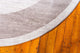 Contemporary Heights 8' Round Crema Area Rug