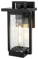 Home Living 6.5" Outdoor Wall Sconce, Black