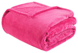 Intelligent Design Microlight Plush Oversized Blanket, Pink