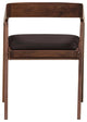Mid - Century Modern Padma Arm Chair Black - Brown