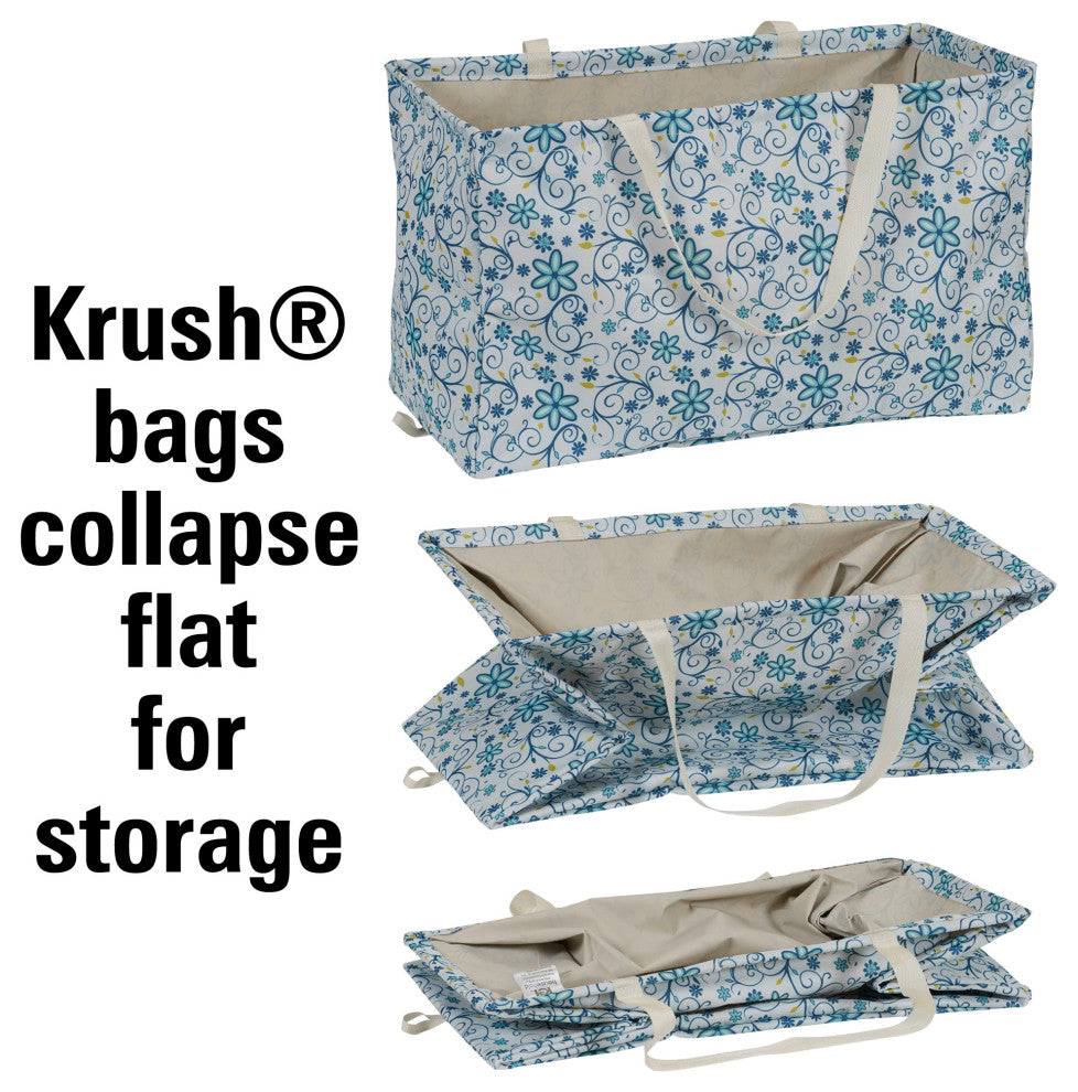 Canvas Utility Tote With Handles