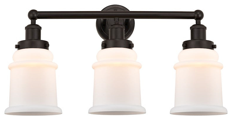 Innovations 616-3W-OB-G181 Canton 3 Light Bath Vanity Light, Oil Rubbed Bronze