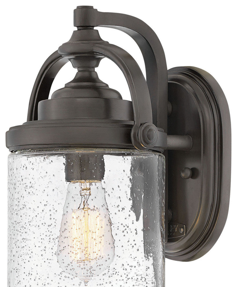 Hinkley Willoughby Medium Wall Mount Lantern, Oil Rubbed Bronze